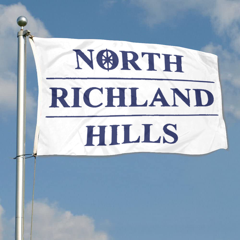 Fyon North Richland Hills, Texas Flag Banner