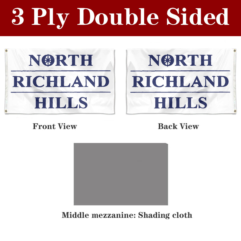 Fyon North Richland Hills, Texas Flag Banner