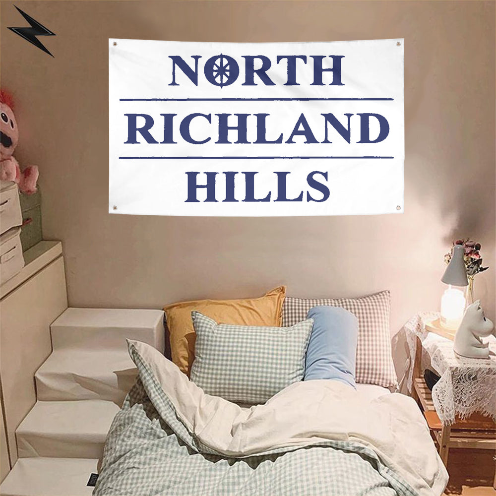 Fyon North Richland Hills, Texas Flag Banner