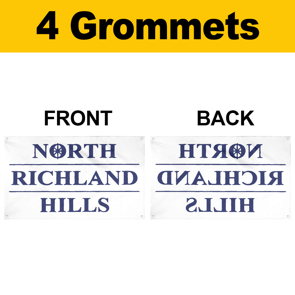 Fyon North Richland Hills, Texas Flag Banner