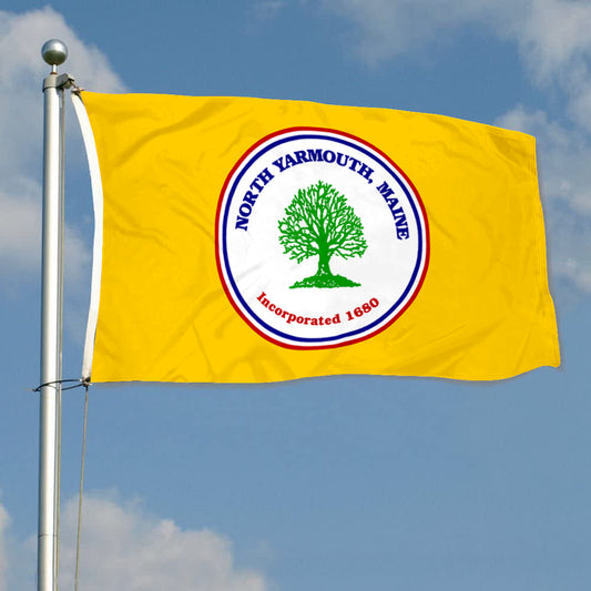 Fyon North Yarmouth, Maine Flag Banner