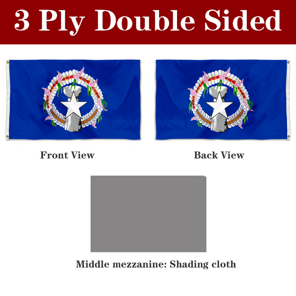 Fyon Northern Mariana Islands Flag Banner