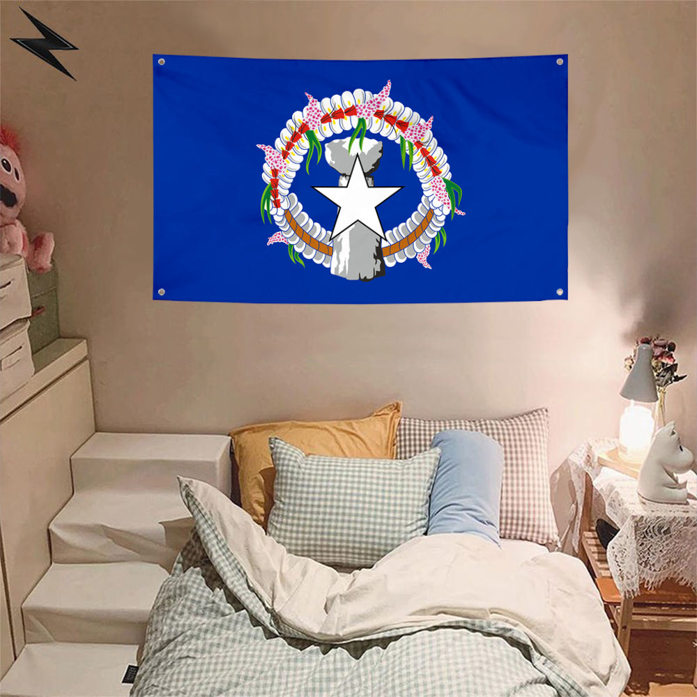 Fyon Northern Mariana Islands Flag Banner