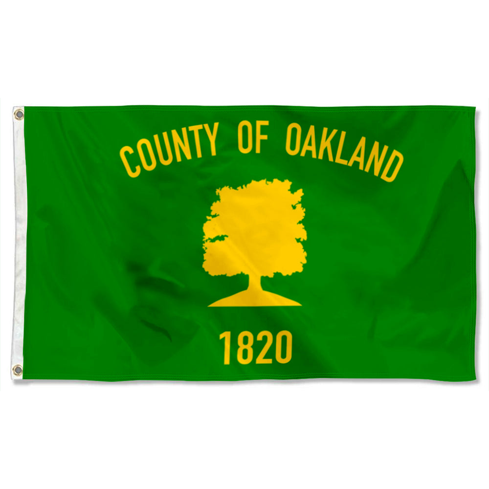 Fyon Oakland County, Michigan Flag Banner