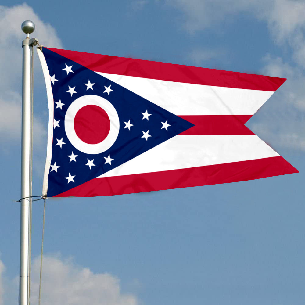 Fyon The United States Ohio Flag Banner