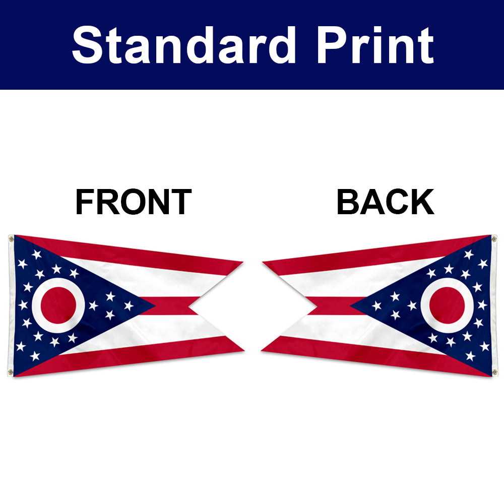 Fyon The United States Ohio Flag Banner