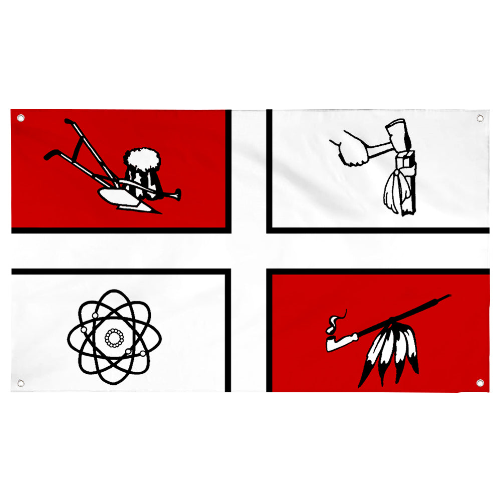 Fyon Oklahoma City, Oklahoma (1965–1994) Flag Banner