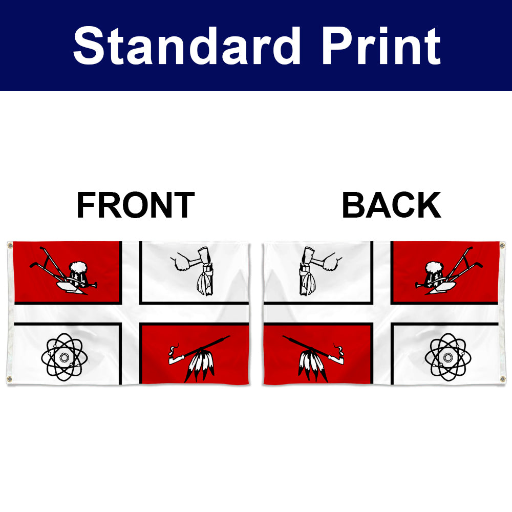 Fyon Oklahoma City, Oklahoma (1965–1994) Flag Banner