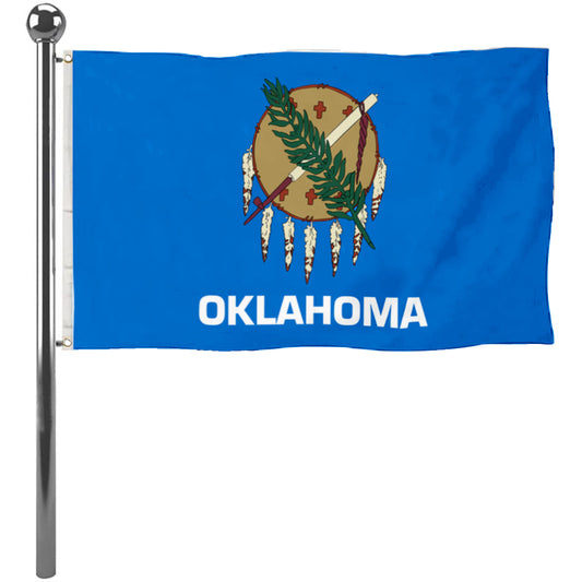 Fyon Oklahoma Flag Banner