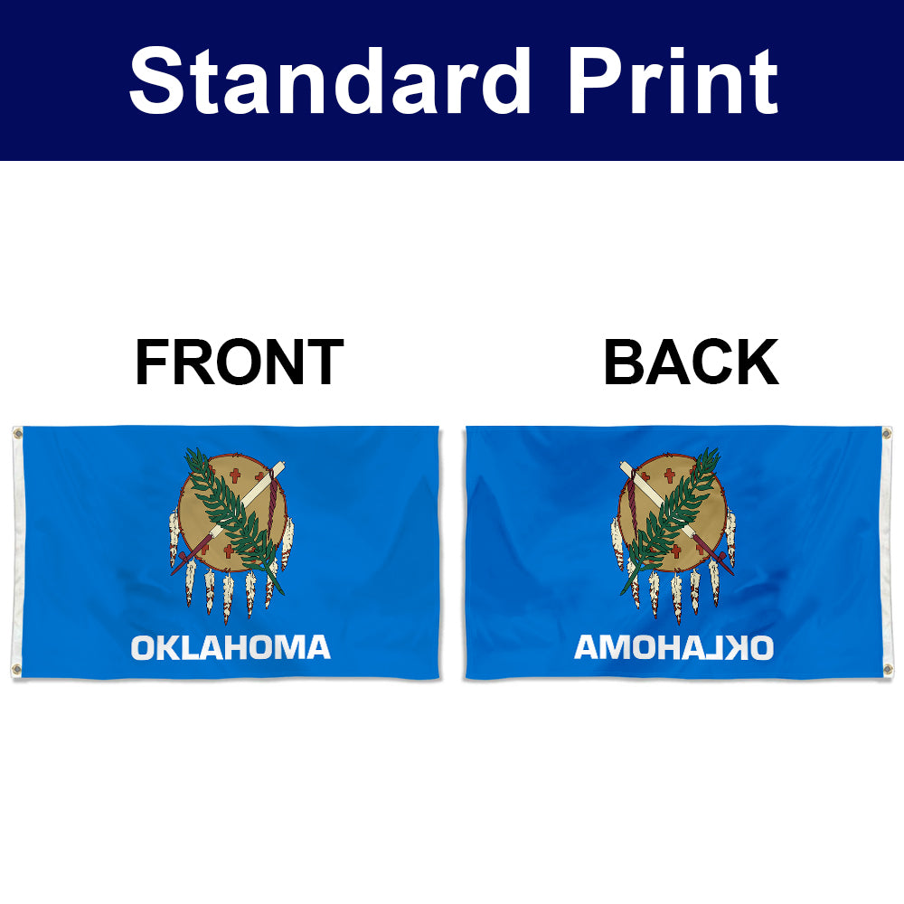Fyon Oklahoma Flag Banner