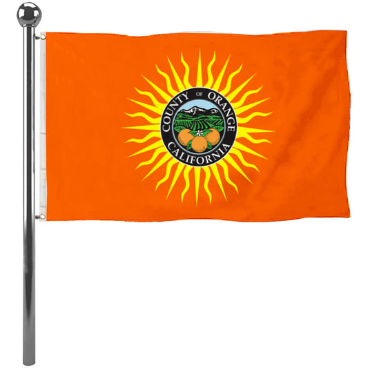 Fyon Orange County,California Flag Banner