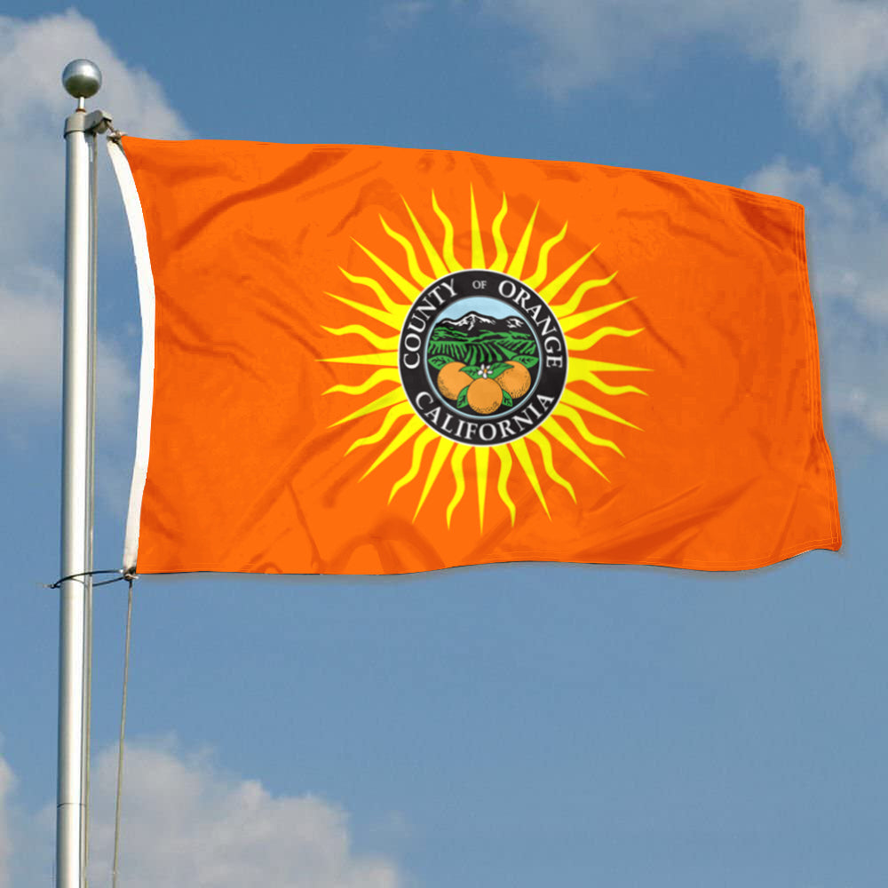 Fyon Orange County,California Flag Banner
