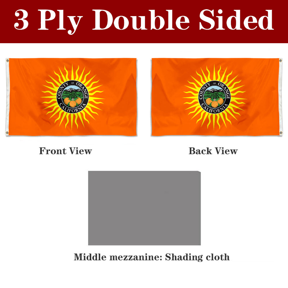 Fyon Orange County,California Flag Banner