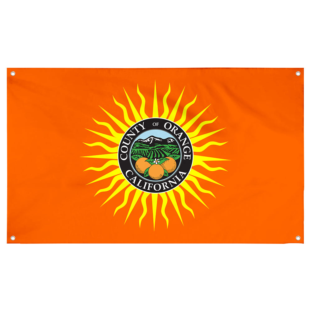 Fyon Orange County,California Flag Banner