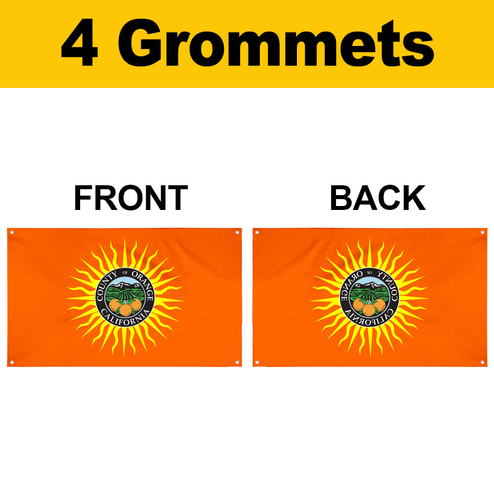 Fyon Orange County,California Flag Banner