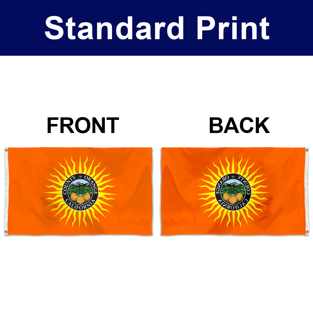 Fyon Orange County,California Flag Banner