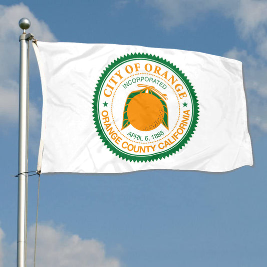 Fyon Orange, California Flag Banner