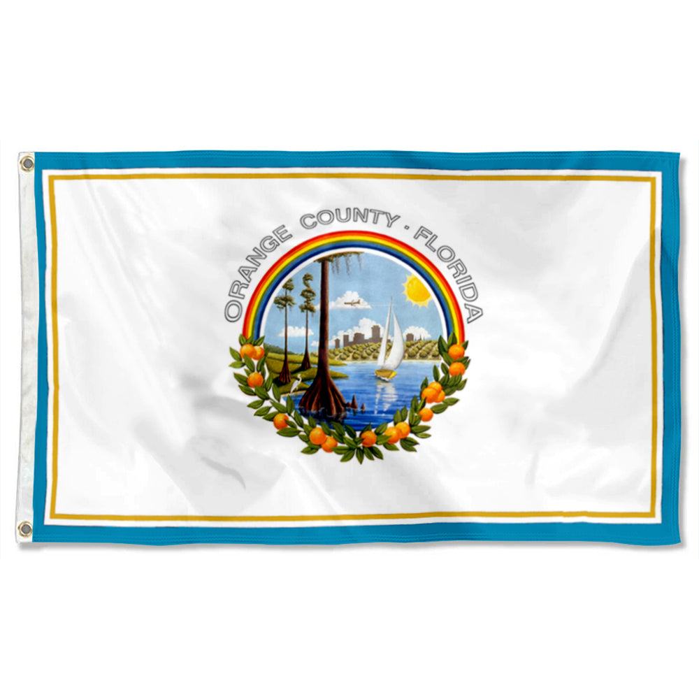 Fyon Orange County,Florida Flag Banner