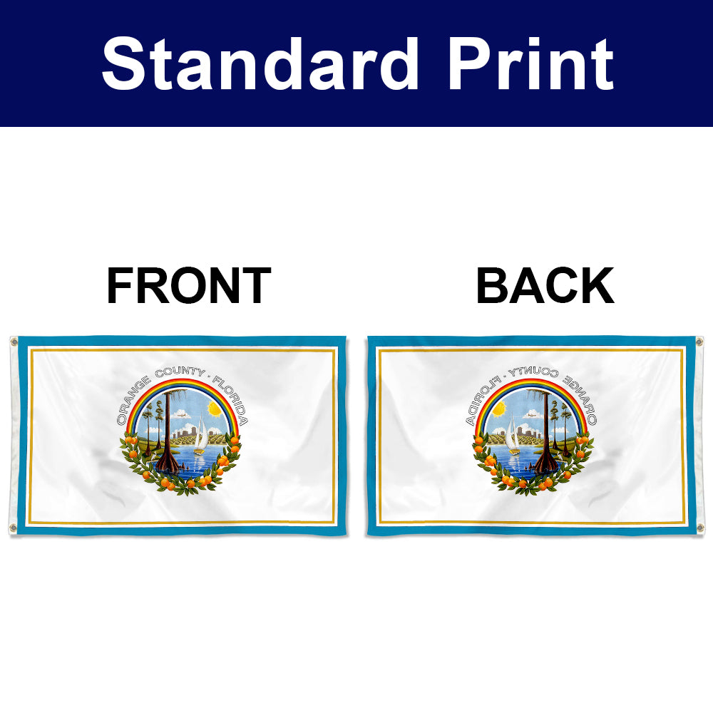 Fyon Orange County,Florida Flag Banner