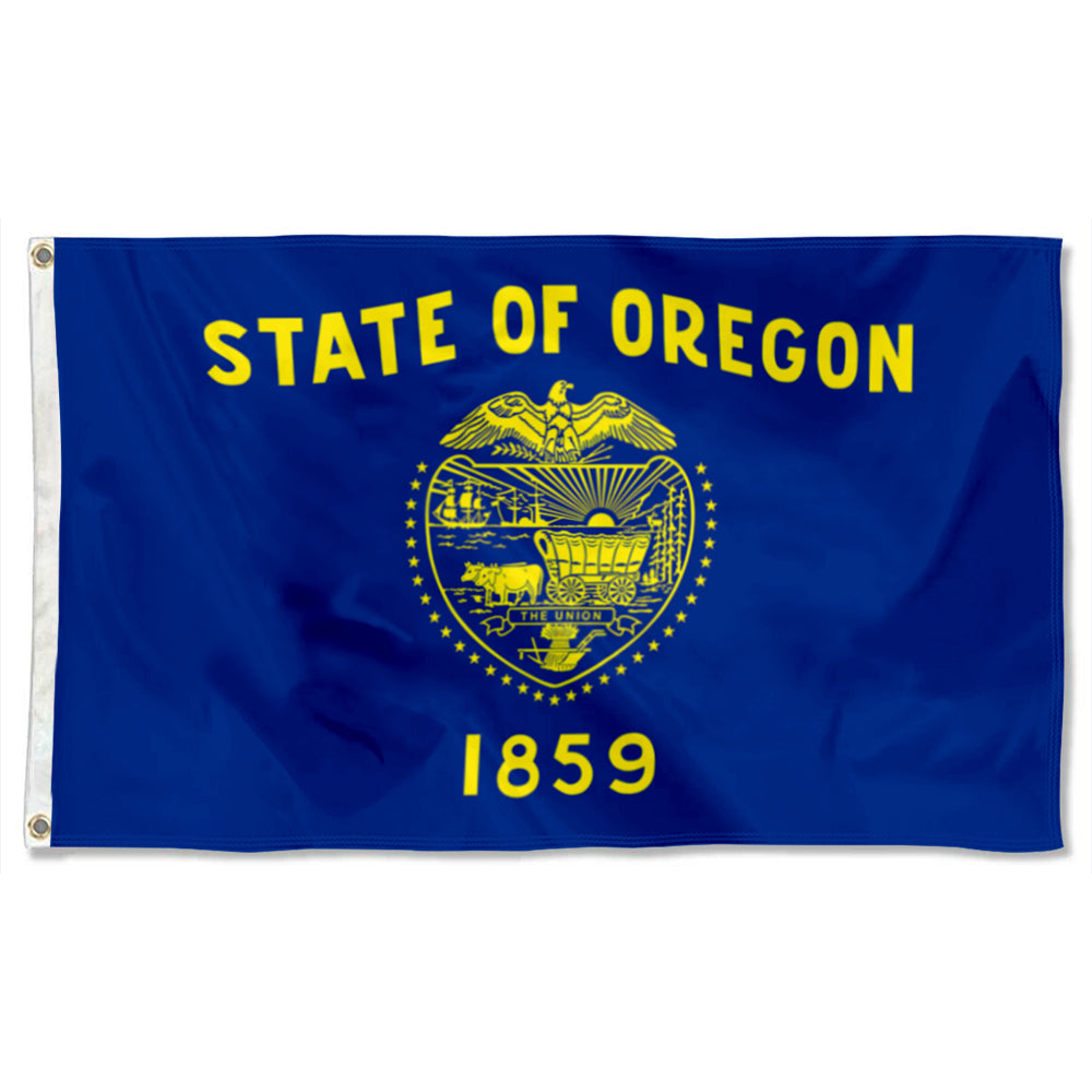 Fyon State of Oregon 1859 Flag Banner