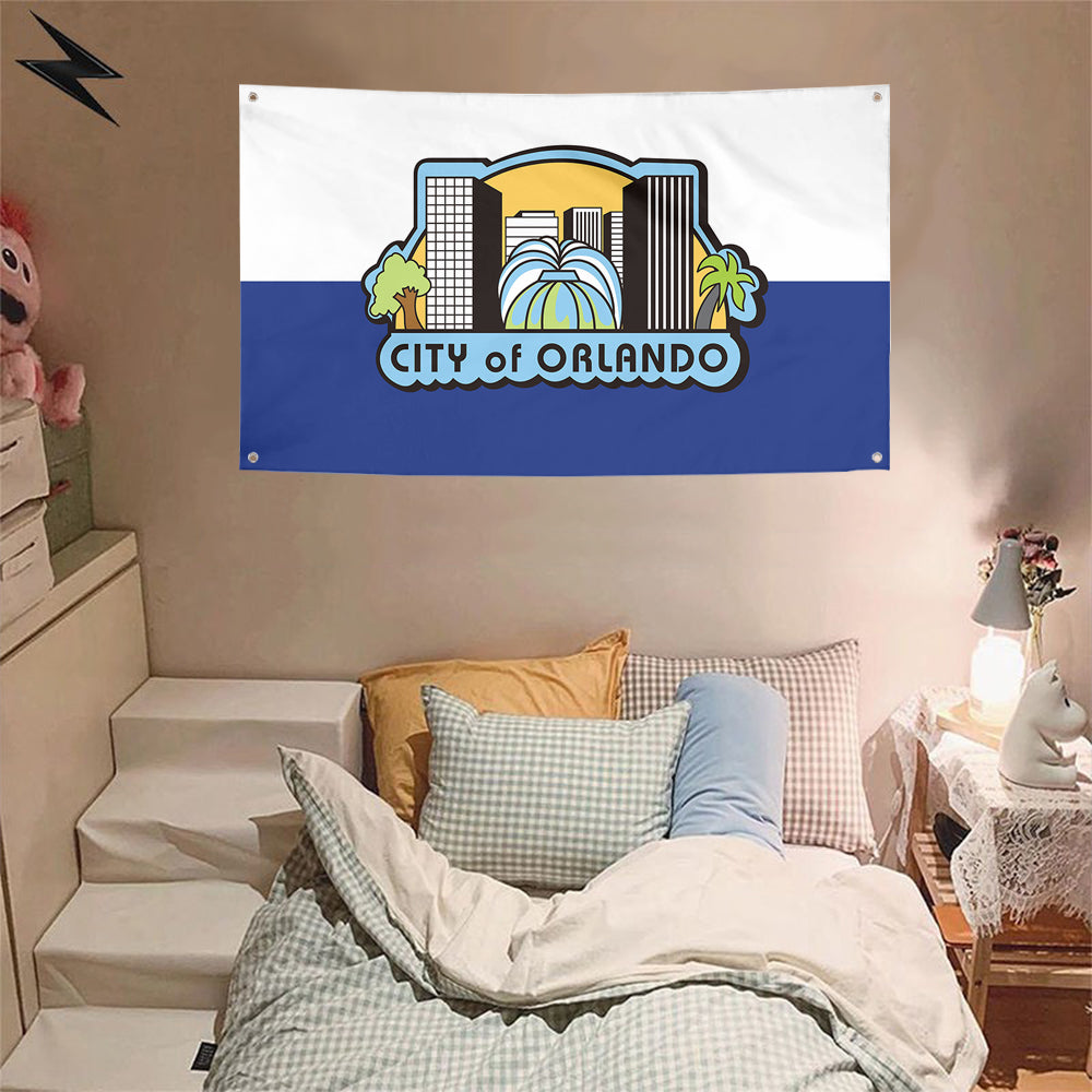 Fyon Orlando, Florida (1980–2017) Flag Banner