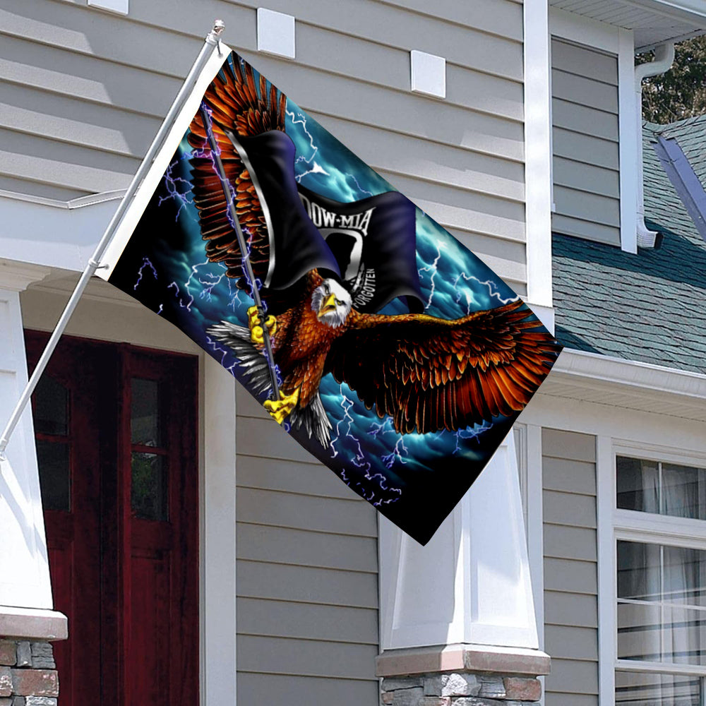 Fyon POW MIA Eagle Flag Indoor and outdoor banner