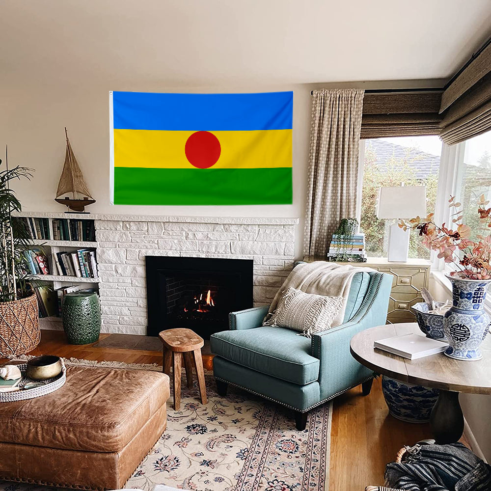 Fyon Pa Laung, SAZ, Myanmar Flag Indoor and outdoor banner
