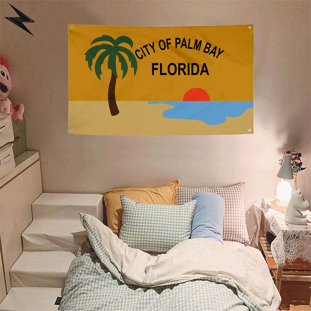 Fyon Palm Bay, Florida Flag Banner
