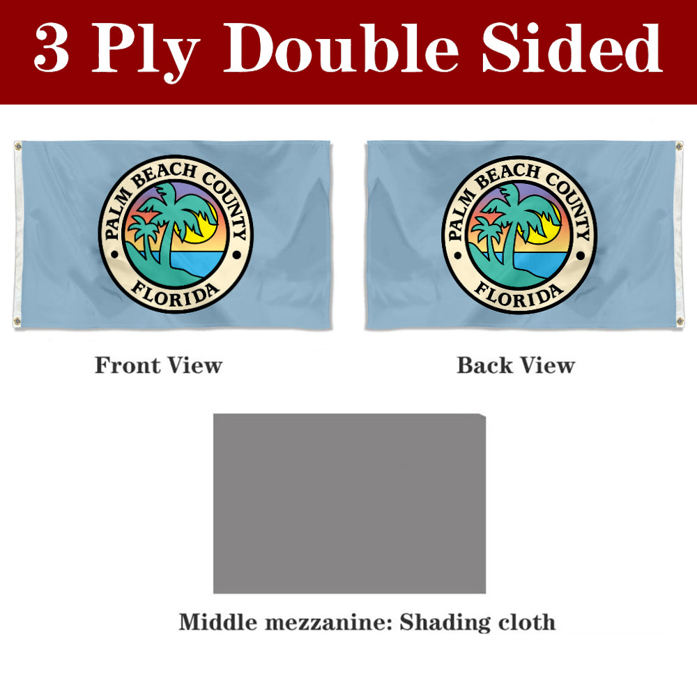 Fyon Palm Beach County Flag Banner