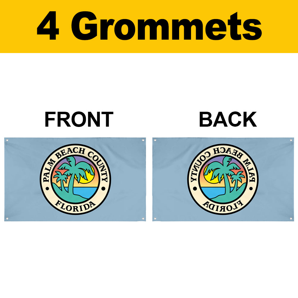 Fyon Palm Beach County Flag Banner