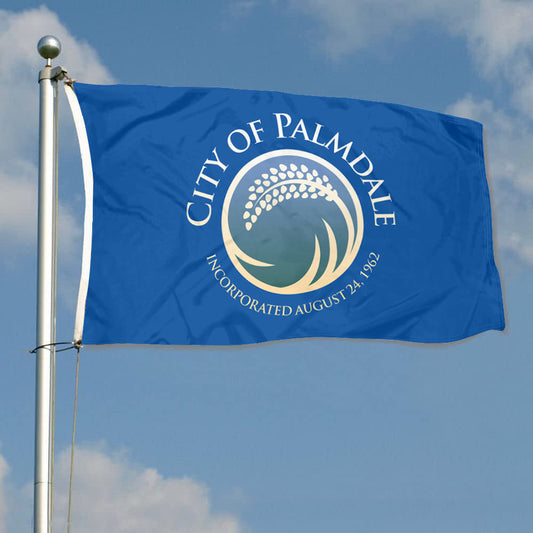 Fyon Palmdale, California Flag Banner