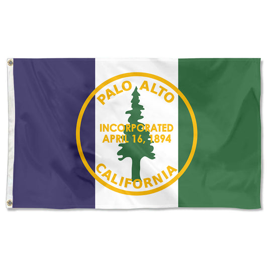 Fyon Palo Alto, California Flag Banner
