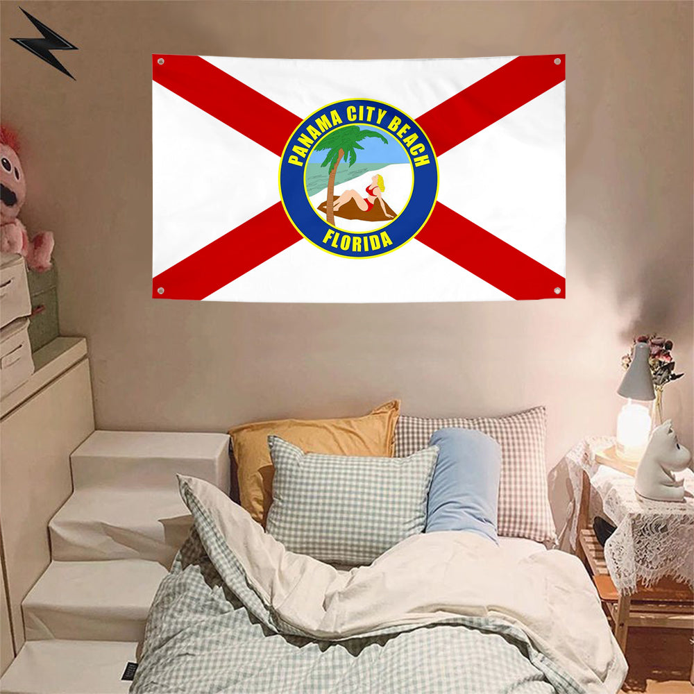 Fyon Panama City, Florida Flag Banner