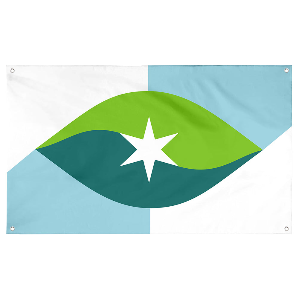 Fyon Park City, Kansas Flag Banner