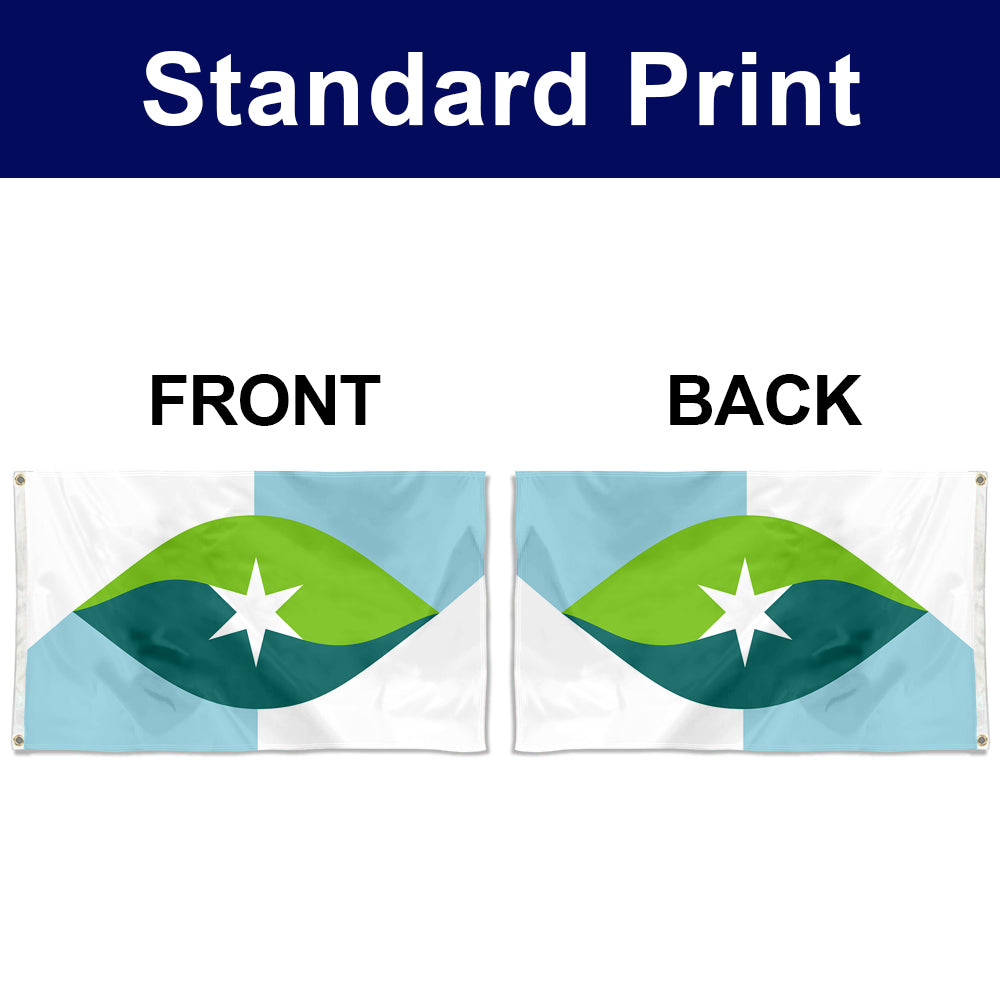 Fyon Park City, Kansas Flag Banner