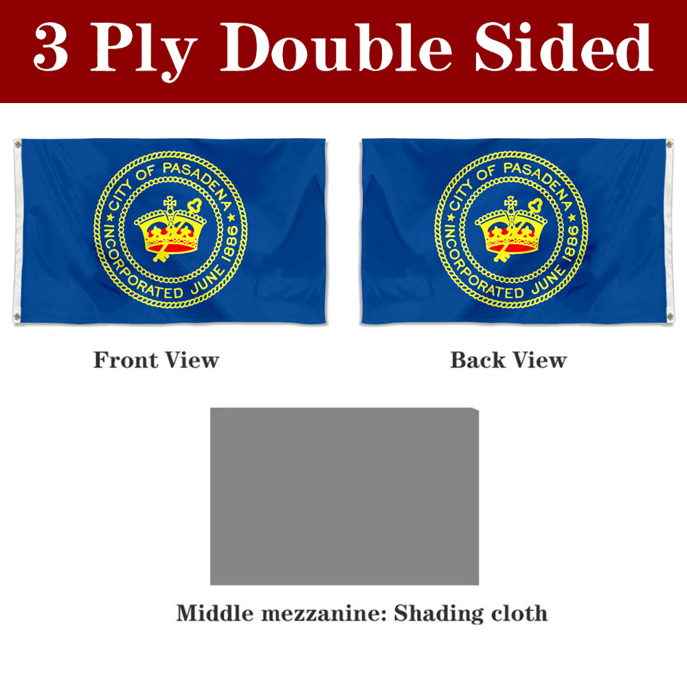 Fyon Pasadena, California Flag Banner