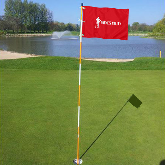 Fyon Payne's Valley Golf Club Authentic Golf Flag Payne Stewart Tribute Flag Banner Grommets