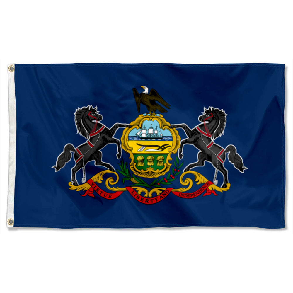 Fyon Pennsylvania Flag Banner