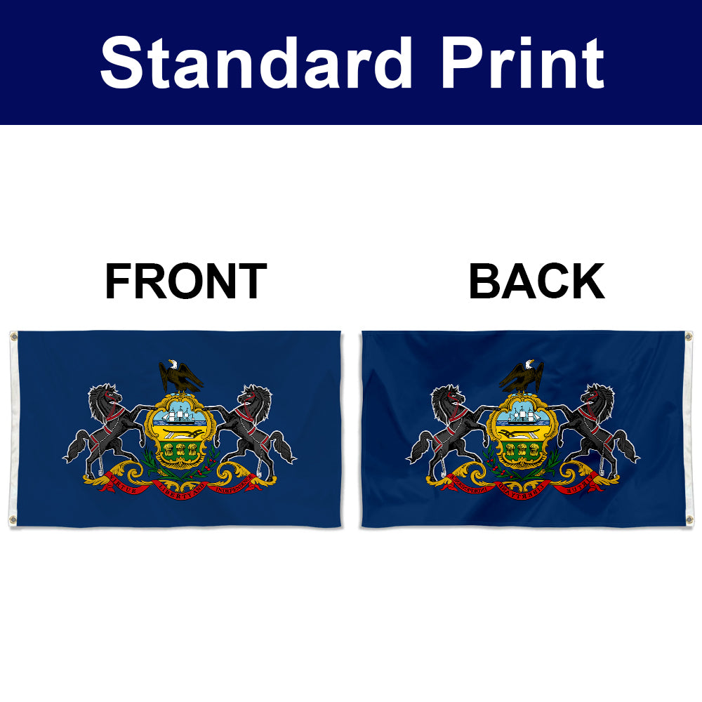 Fyon Pennsylvania Flag Banner