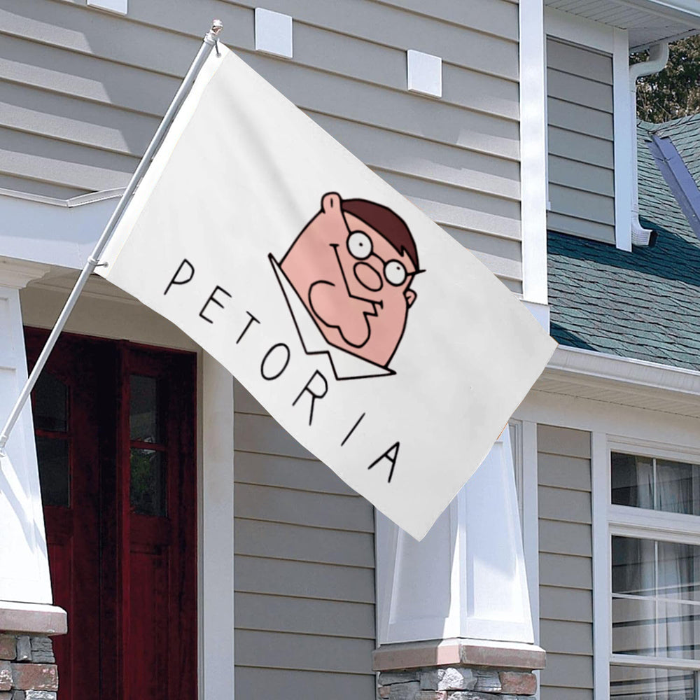 Fyon Double-sided Petoria Flag Family Guy Peter Griffin Flag Banner