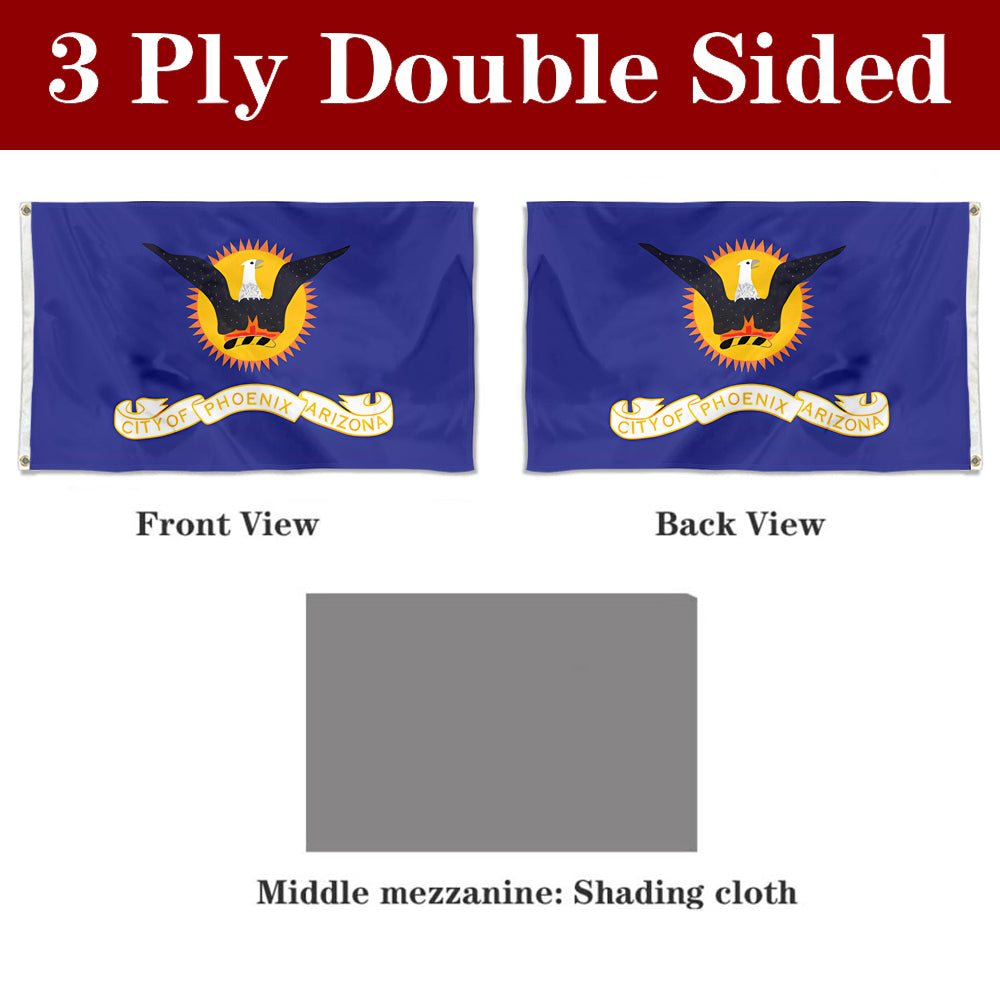 Fyon Phoenix, Arizona (1921-1990) Flag Banner