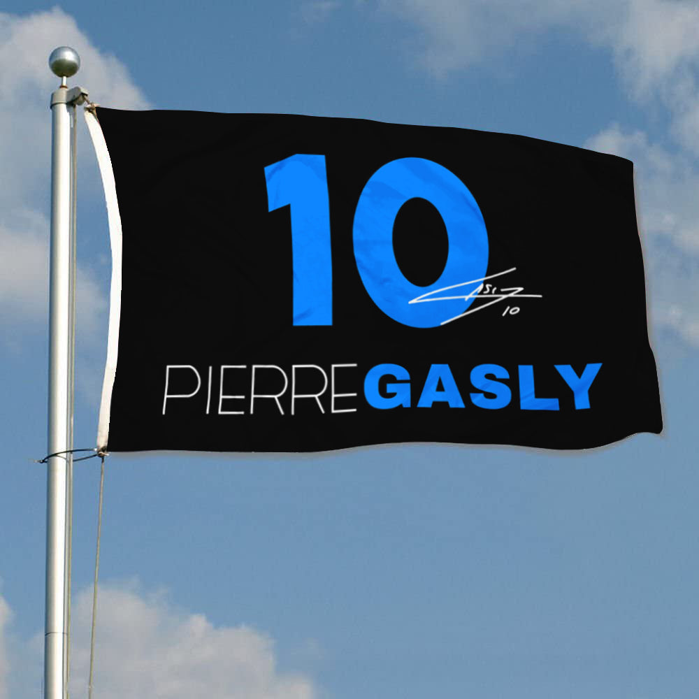Fyon Pierre Gasly #10 Alpine-Renault Flag Racing Flags Banner