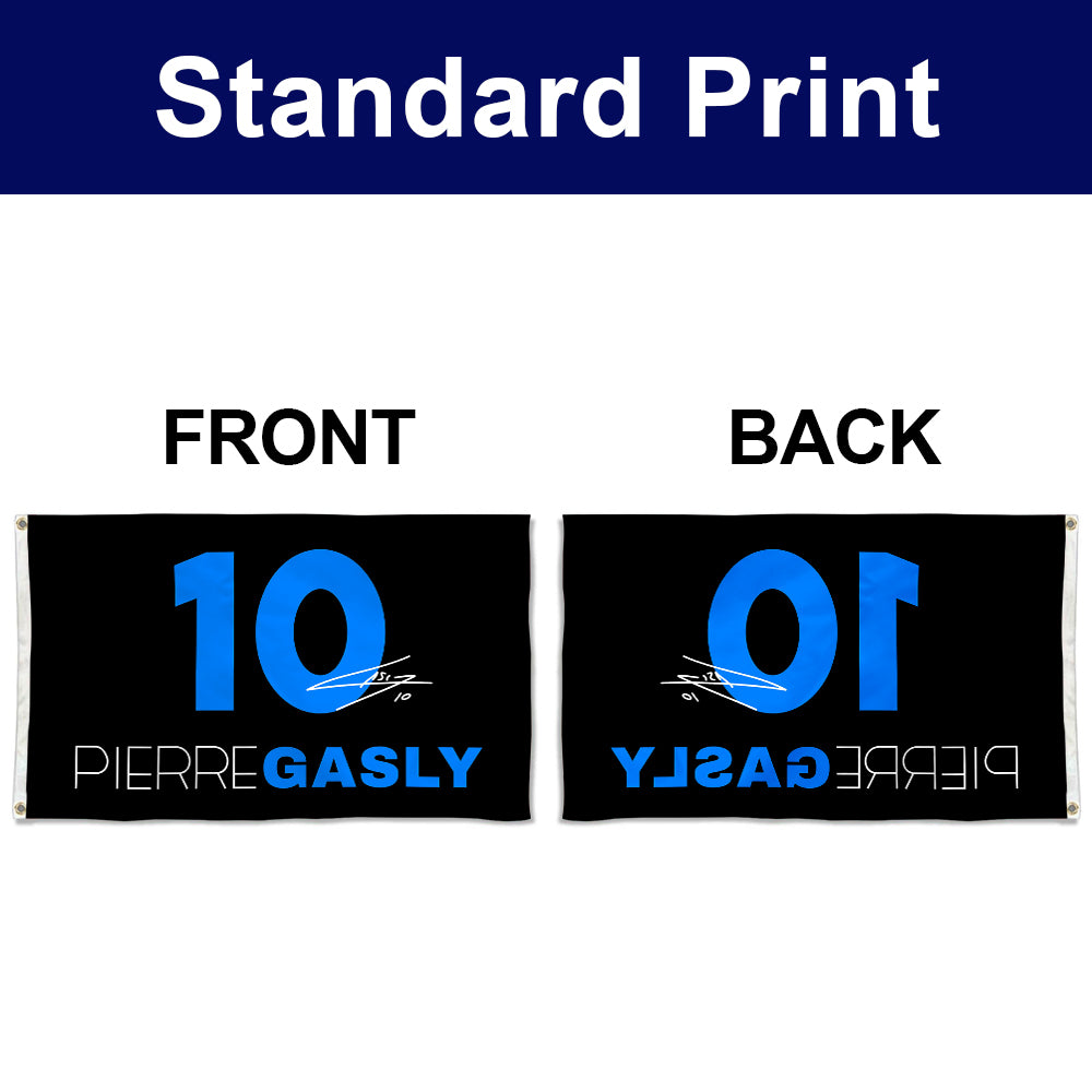 Fyon Pierre Gasly #10 Alpine-Renault Flag Racing Flags Banner