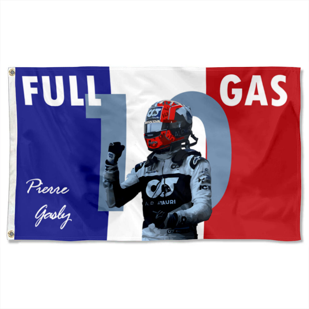 Fyon Pierre Gasly #10 Flag Racing Flags Banner