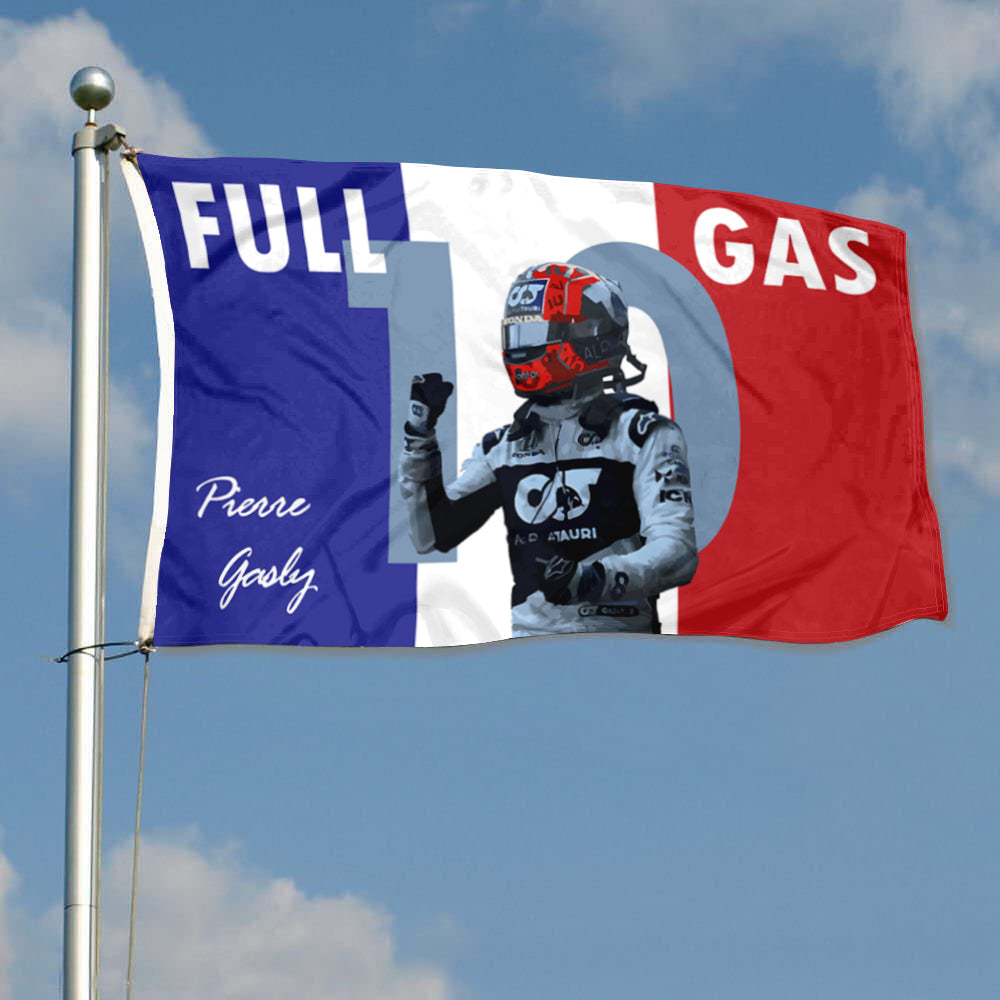 Fyon Pierre Gasly #10 Flag Racing Flags Banner