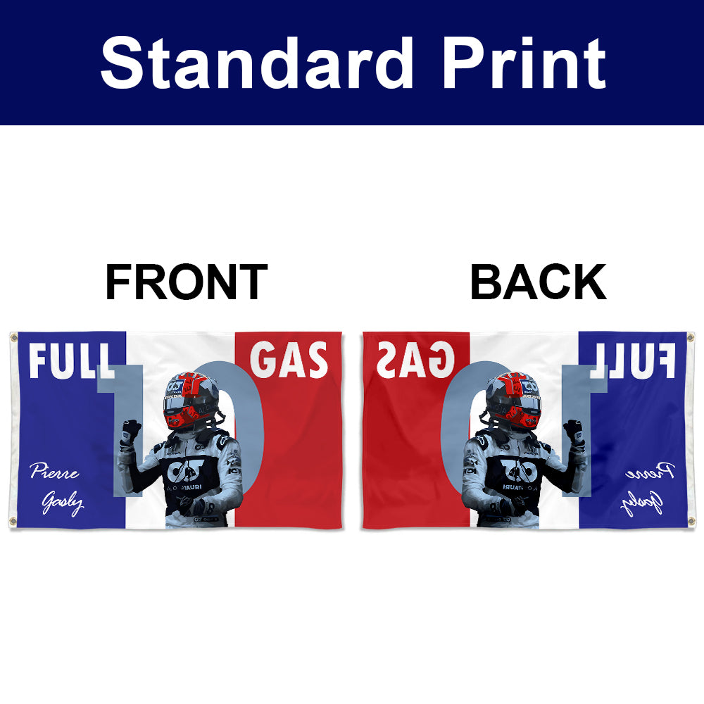 Fyon Pierre Gasly #10 Flag Racing Flags Banner