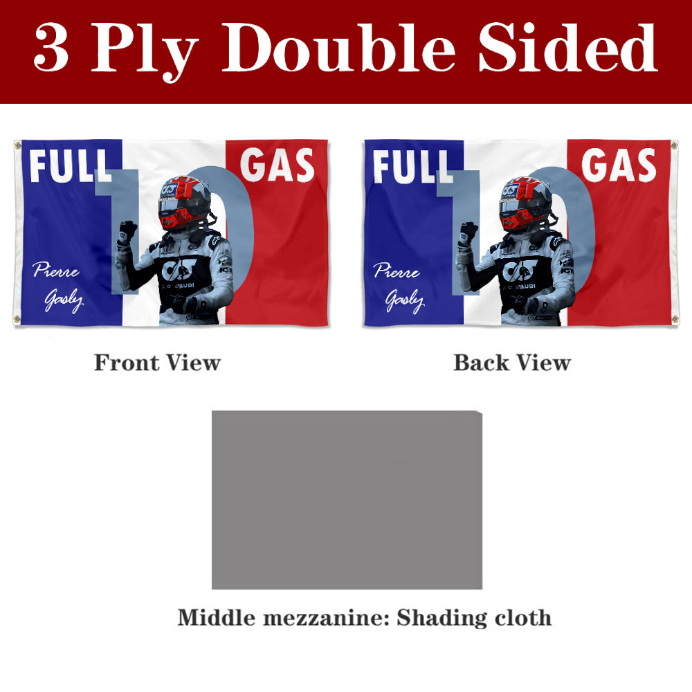 Fyon Pierre Gasly #10 Flag Racing Flags Banner