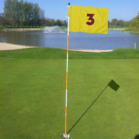 Fyon Pinehurst Golf Club NO 3 PGA Tour Pin Flag Banner Grommets