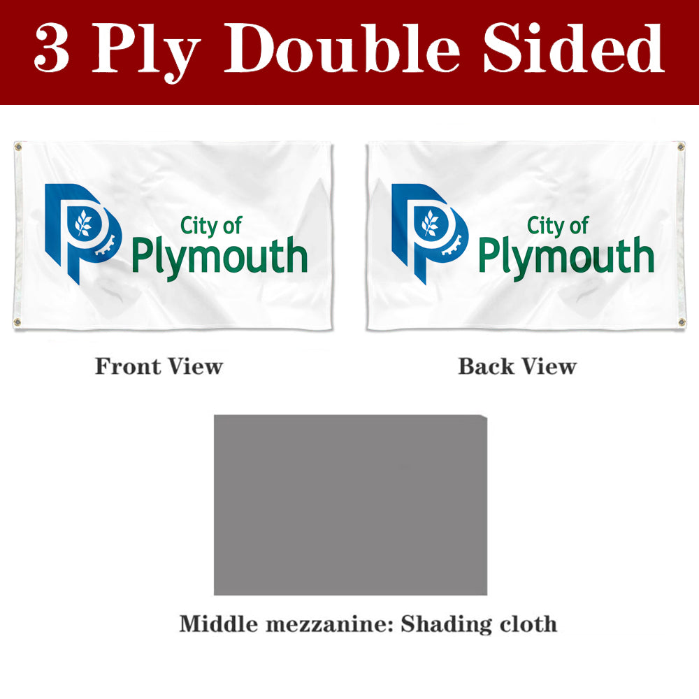 Fyon Plymouth, Minnesota Flag Banner