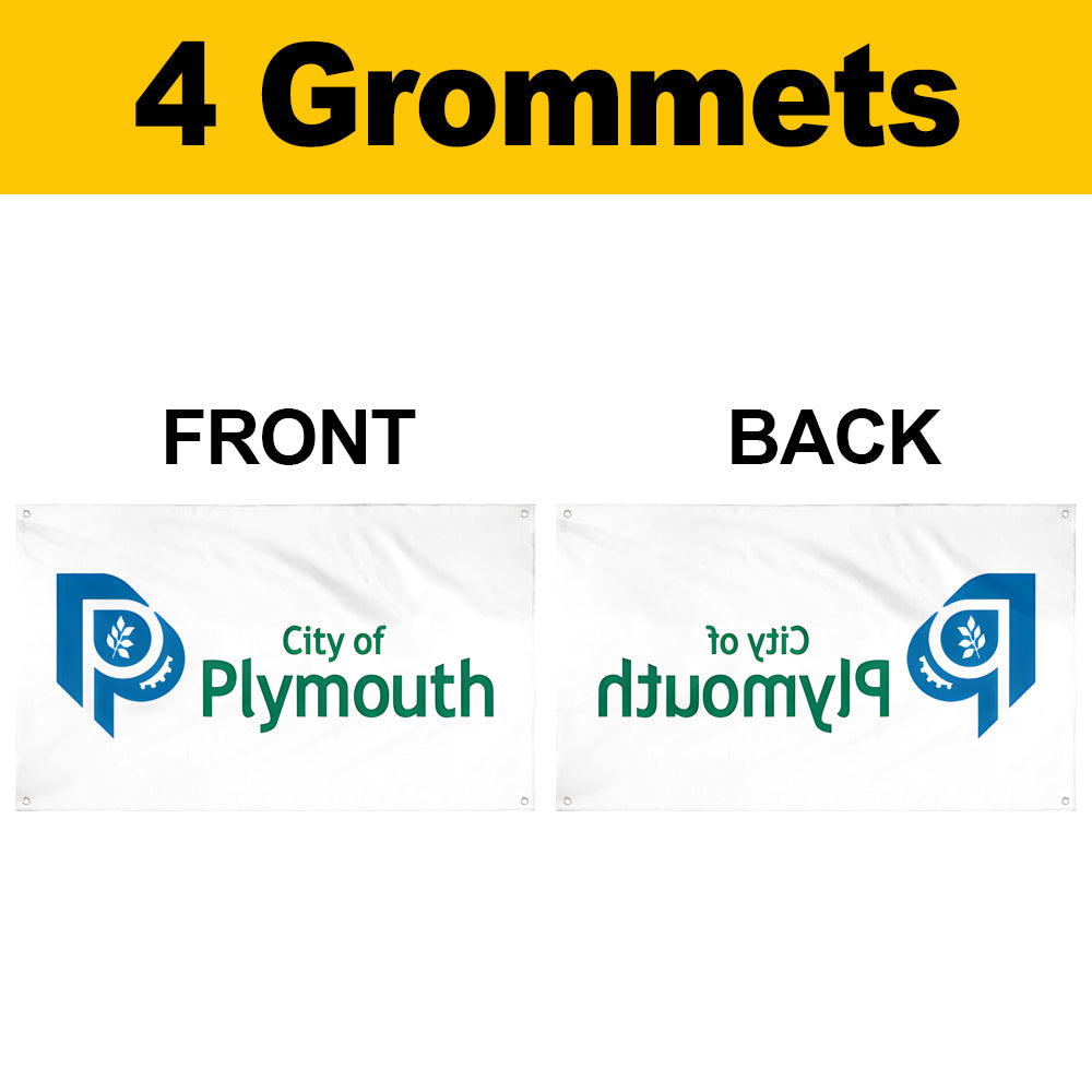 Fyon Plymouth, Minnesota Flag Banner